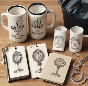 Stacks of freshly printed promotional posters ready for delivery to clients.