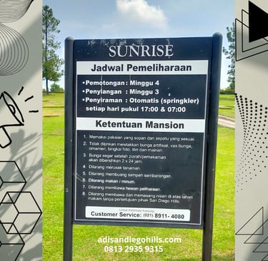 Jadwal perawatan rumput makam san diego hills memorial park