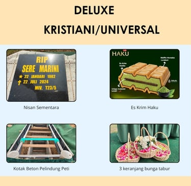 San Diego Hills Memorial Park Paket pemakaman Deluxe Kristiani Ekslusif