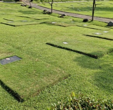San diego hills memorial park karawang dengan tipe single burial penuh penghormatan