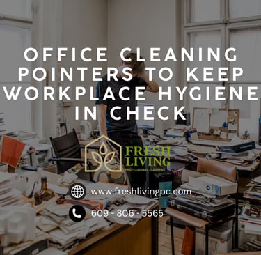 Commercial office cleaning tips and pointers