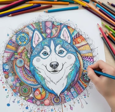 Livro de Colorir Infantil para Crianças em PDF para Imprimir | Atividades terapêuticas para Crianças