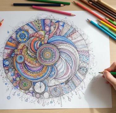 Livro de Colorir Infantil para Crianças em PDF para Imprimir | Atividades terapêuticas para Crianças