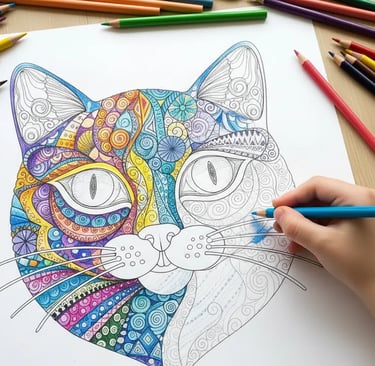 Livro de Colorir Infantil para Crianças em PDF para Imprimir | Atividades terapêuticas para Crianças