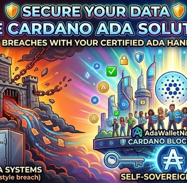 Why Cardano ADA and Certified Handles are the Antidote to Massive Data Breaches