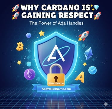 Why is Cardano Growing at Grayscale and Why You Need an Ada Handle