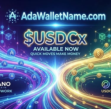 Cardano Ada Handle $USDCx For Sale