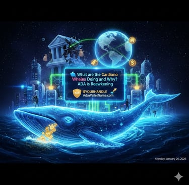 What are the Cardano Whales Doing?