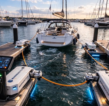 Automatic berthing robots