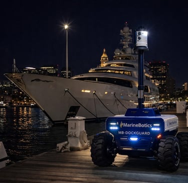 AI-powered surveillance robot