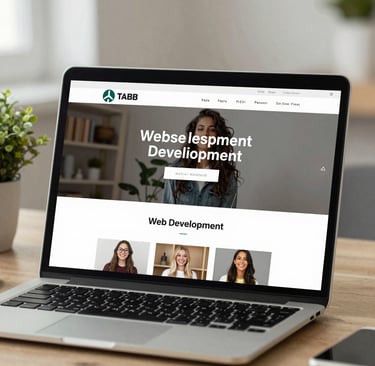 Screenshot of a sleek, modern homepage designed for a local bakery, highlighting fresh products and easy navigation.