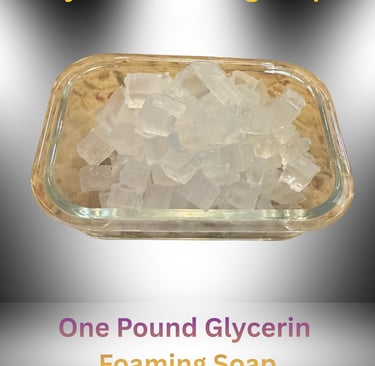 specially formulated soap to use with the foaming bidet system no sls or sles