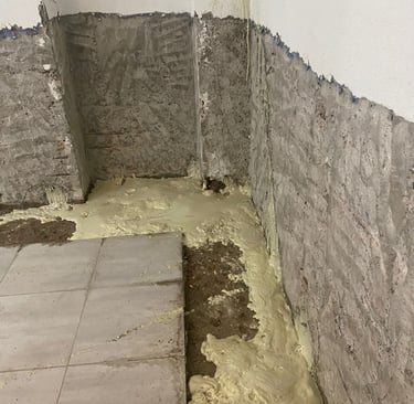 poliüretan enjeksiyon sistemi ile nagatif su yalıtımı