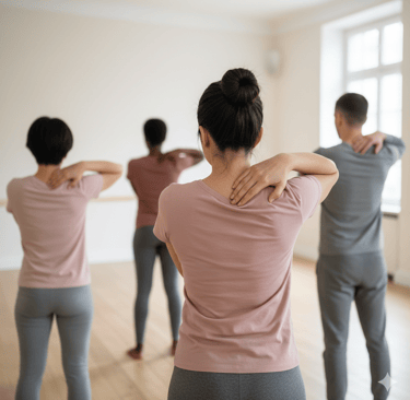 Lezione di Do-In e auto-massaggio : esercizi di ginnastica energetica e respirazione per il benessere.