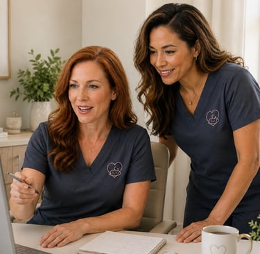 Two business partner discussing succession planning and life insurance strategies for their business