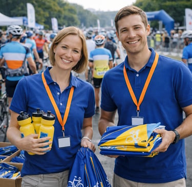 Sports marketing teams managing branded merchandise