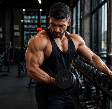 treino de hipertrofia para ganhar massa muscular na academia