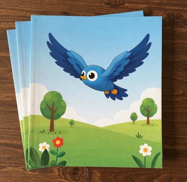 A neatly packed Wonder Wings complete combo box ready for delivery, featuring all uniform pieces and school essentials.