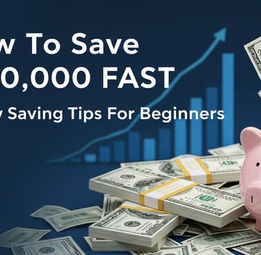 How To Save $100,000 FAST | Money Saving Tips For Beginners
