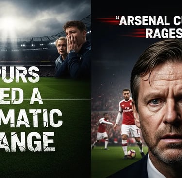 "Spurs need a dramatic change" | Pressure increases on Thomas Frank as 'Arsenal cup gate' rages on