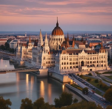 a large castle like building with a steeple on top of it