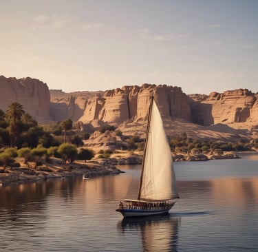 A man in a red shirt and black shorts standing in front of a row of