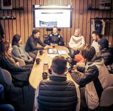 Briefing pilotage de bobsleigh séminaire incetinve 