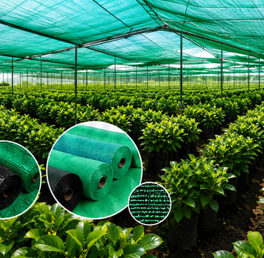 HDPE Shade Net Manufacturer in India - UV Stabilized Agricultural Shade Net