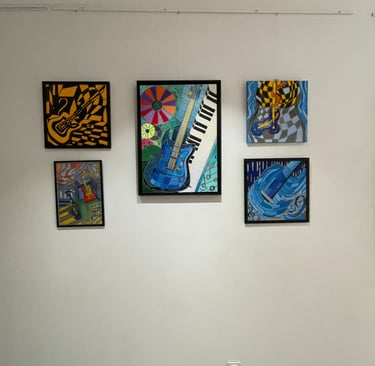 Vue d'ensemble des cinq tableaux de SoFi 