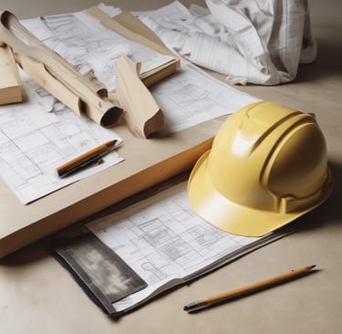 A modern architectural design showcasing elegant lines and natural materials.