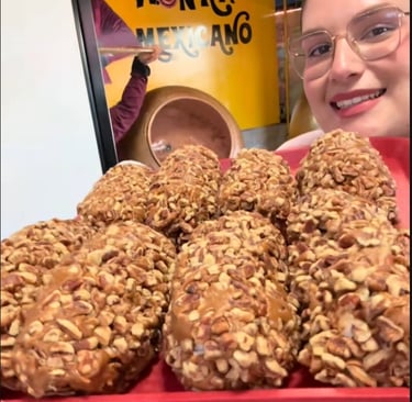 Bandeja de dulces horneados