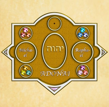 Rosicrucian Urim Thummim Platter