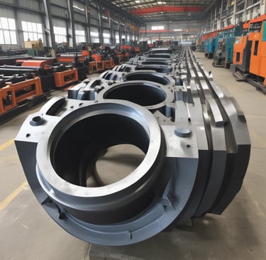 A technician inspecting a CNC machined part with measuring tools to ensure high quality and dimensional accuracy.