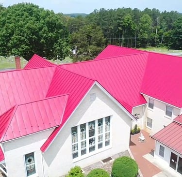 Metal roof replacement in albarmale county