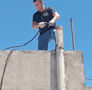 destapaciones de bajadas cloacales y Pluviales