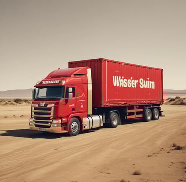 A vibrant swimming pool renovation project showcasing modern aquatic facilities at a sports center.