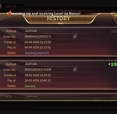 royal casino game deposit history of royal casino game