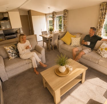 static caravan for sale weardale, linburn beck, hamsterley