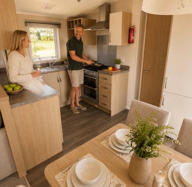 static caravan for sale weardale, linburn beck, hamsterley
