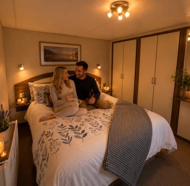 static caravan for sale linburn beck, hamsterley, weardale