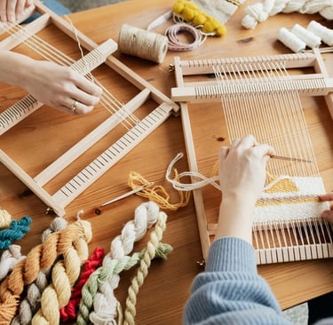 Taller de bordado y macrame en Mexicali