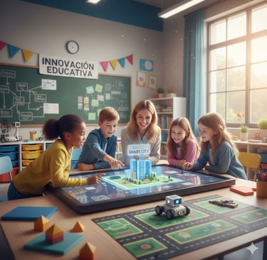 innovacion educativa en un salon de clases