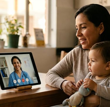 telepediatria o teleconsulta