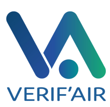 Logo Verif’Air, société spécialisée dans le contrôle de structures gonflables