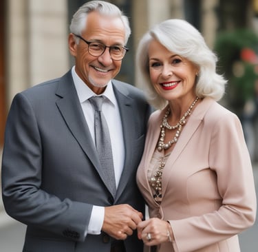 A smiling woman reading a book by a window with soft natural light.