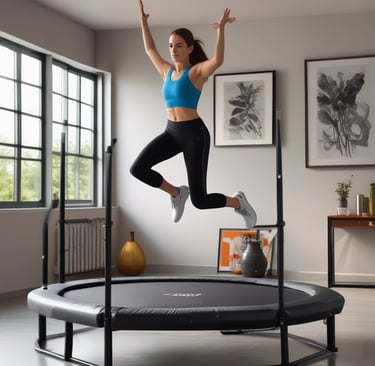 Close-up of hands knitting a colorful scarf, surrounded by soft yarn balls.