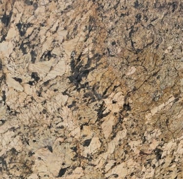 Alaska Gold granite tile in display in Lagos showroom