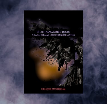 The coverart for Phantasmagoric Logic Guide by Henosis Mysterium