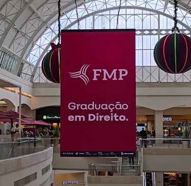 FMP - Graduation on Law - banner indoor in red style