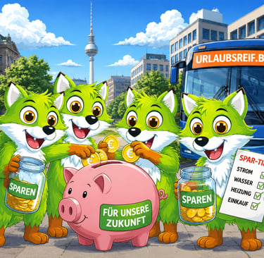 Grüne Sparfüchxe